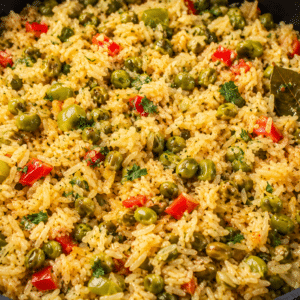 Arroz com Congo Verde