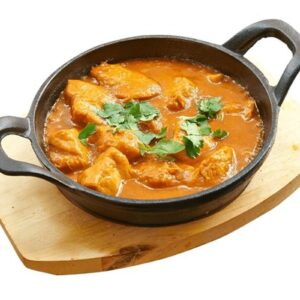 Moreia de cebolada com cebola e tomate.